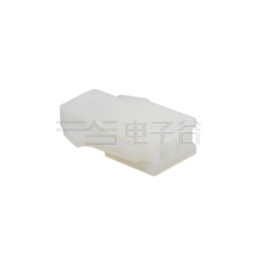 Pitch 4.2mm Female 单排 Housing 有耳 2Pin 本色